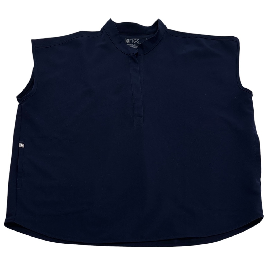 Figs Rafaela Oversized Navy Scrub Top Women’s XL